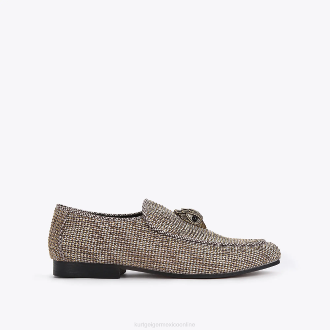 Kurt Geiger mocasines london holly eagle BL0H378 | calzados beige mujer