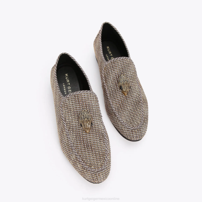Kurt Geiger mocasines london holly eagle BL0H378 | calzados beige mujer