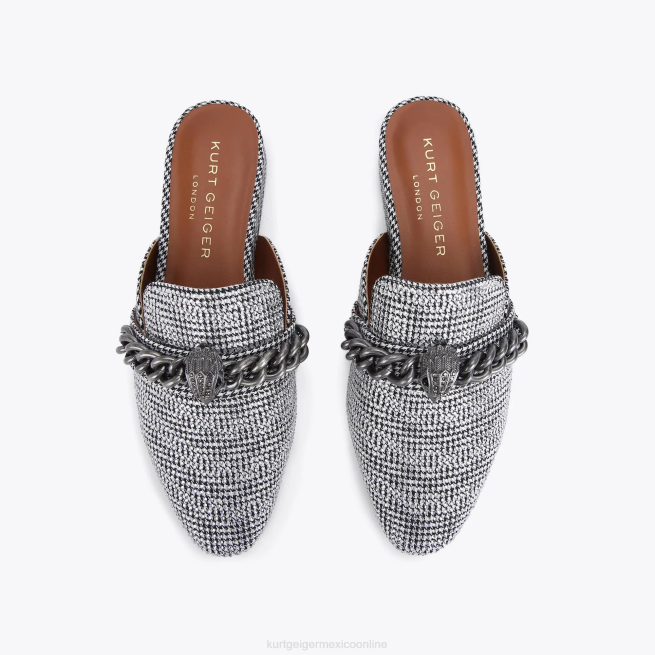 Kurt Geiger mula chelsea londres BL0H362 | calzados plata mujer