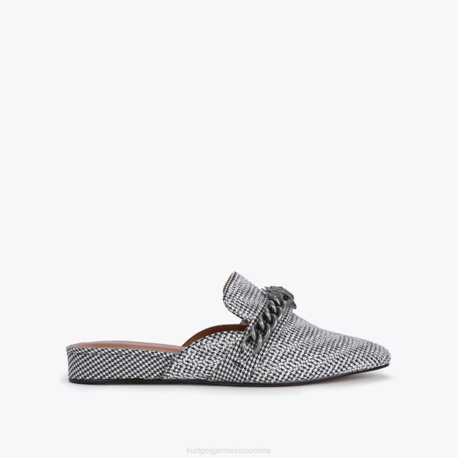 Kurt Geiger mula chelsea londres BL0H362 | calzados plata mujer