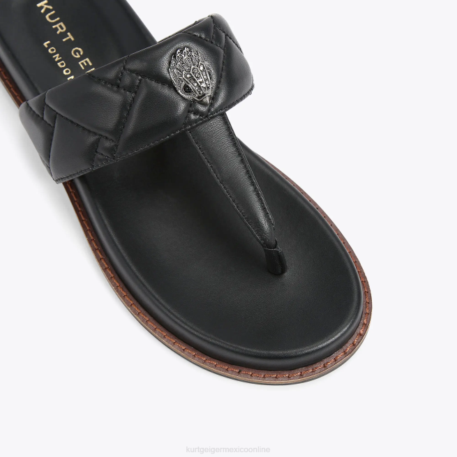 Kurt Geiger Barra en T London Kensington gruesa BL0H431 | calzados negro mujer