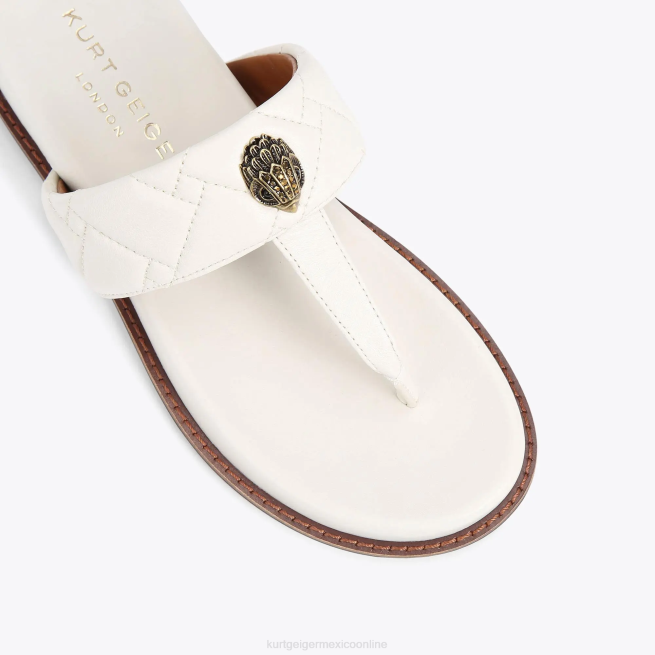 Kurt Geiger Barra en T London Kensington gruesa BL0H432 | calzados hueso mujer