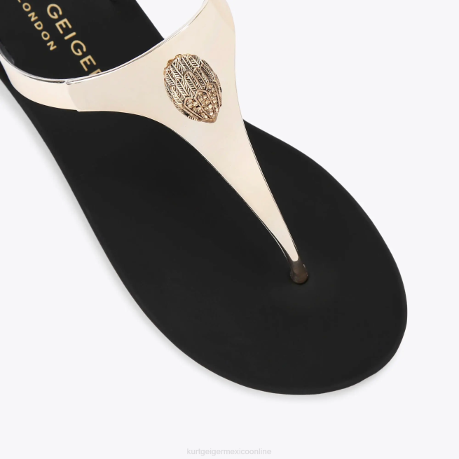 Kurt Geiger bar en t maddison de londres BL0H429 | calzados oro mujer