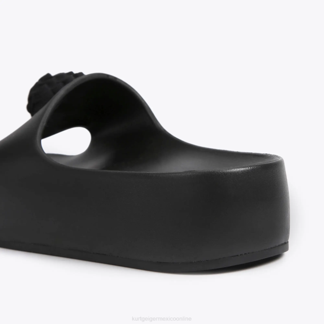 Kurt Geiger chancla gruesa con águila de Londres BL0H433 | calzados negro mujer