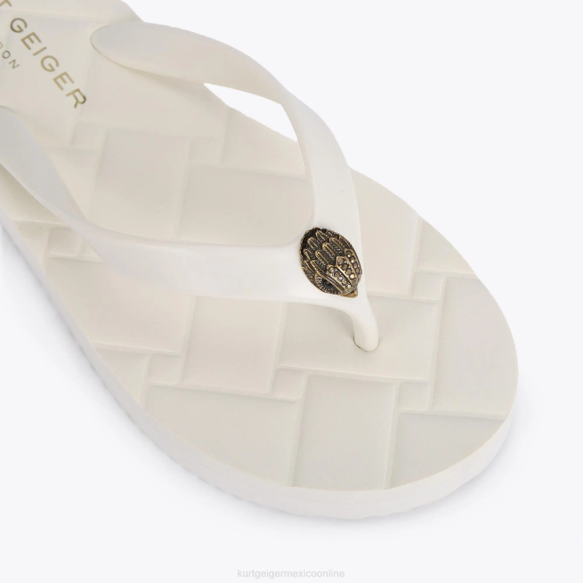 Kurt Geiger chanclas london kensington q BL0H450 | calzados hueso mujer