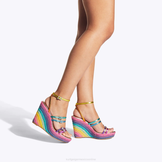Kurt Geiger cuña de pierra londres BL0H191 | calzados multi/otro mujer