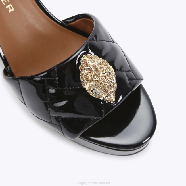 Kurt Geiger cuña kensington londres BL0H346 | calzados negro mujer