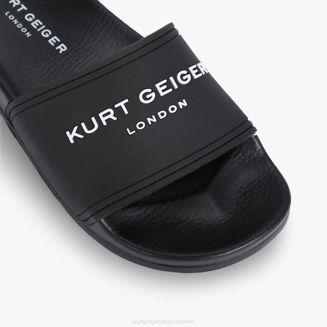 Kurt Geiger deslizador de piscina kgl londres BL0H454 | calzados negro mujer