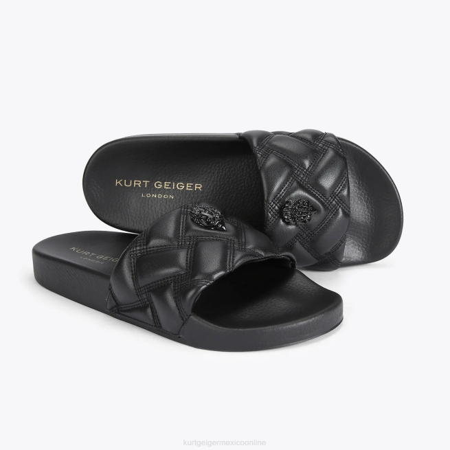 Kurt Geiger londres meena eagle empapado BL0H274 | calzados negro mujer