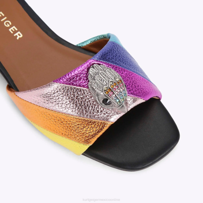 Kurt Geiger sandalia plana london kensington BL0H163 | calzados multi/otro mujer