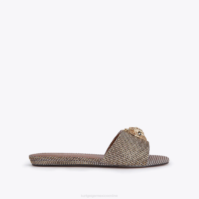 Kurt Geiger sandalia plana london kensington BL0H351 | calzados beige mujer