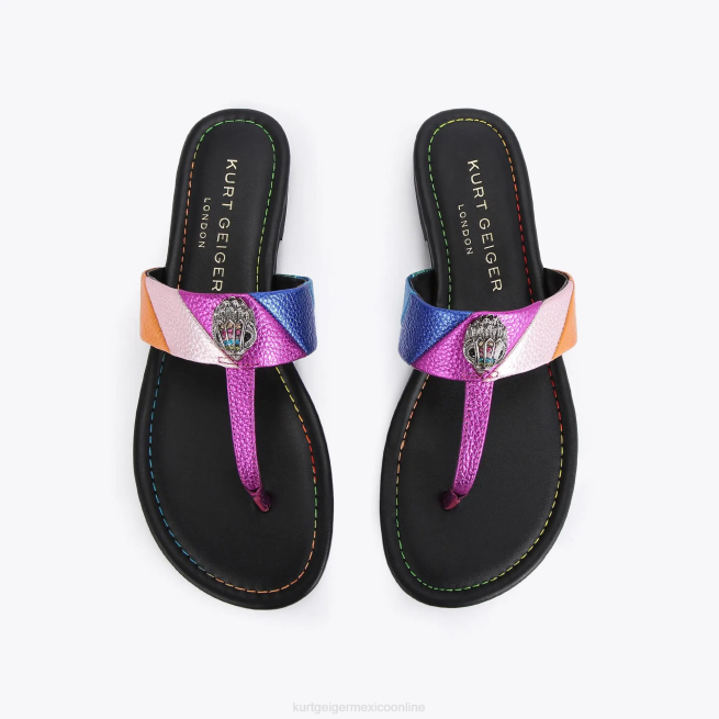 Kurt Geiger sandalias london kensington con barra en T BL0H164 | calzados multi/otro mujer