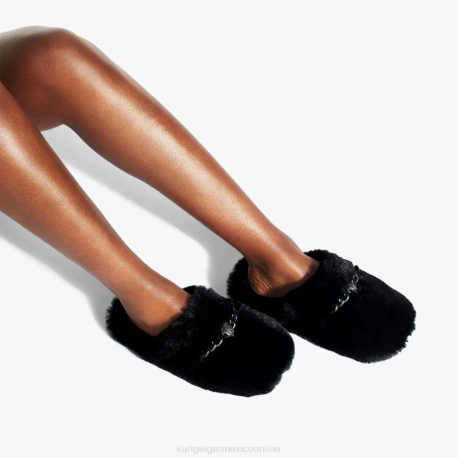 Kurt Geiger zapatilla chelsea londres BL0H358 | calzados negro mujer