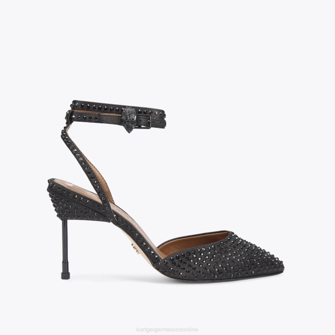 Kurt Geiger London Bond 90 tobillo cerca del dedo del pie BL0H342 | calzados negro mujer