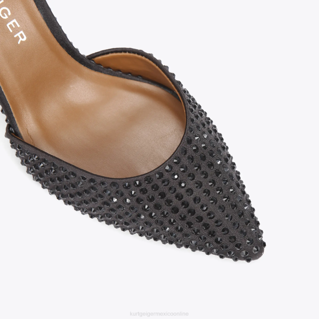 Kurt Geiger London Bond 90 tobillo cerca del dedo del pie BL0H342 | calzados negro mujer