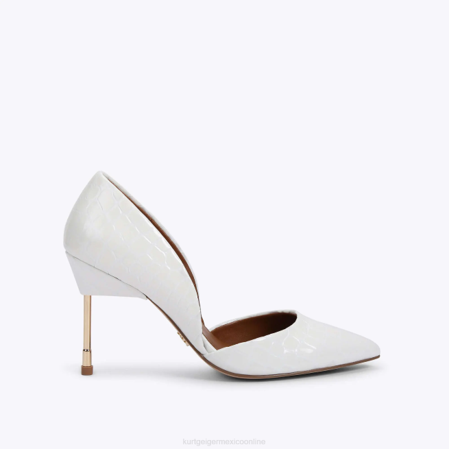 Kurt Geiger bono de londres 90 BL0H678 | calzados blanco mujer