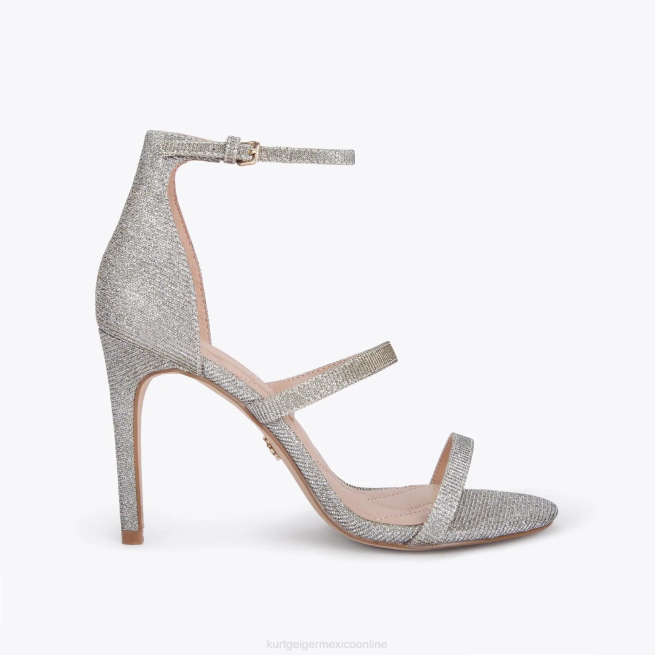 Kurt Geiger carril del parque de londres BL0H325 | calzados plata mujer