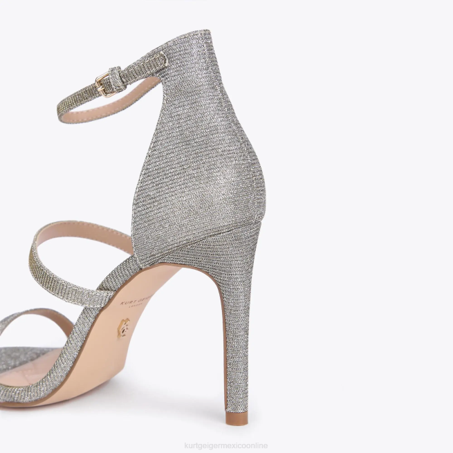 Kurt Geiger carril del parque de londres BL0H325 | calzados plata mujer