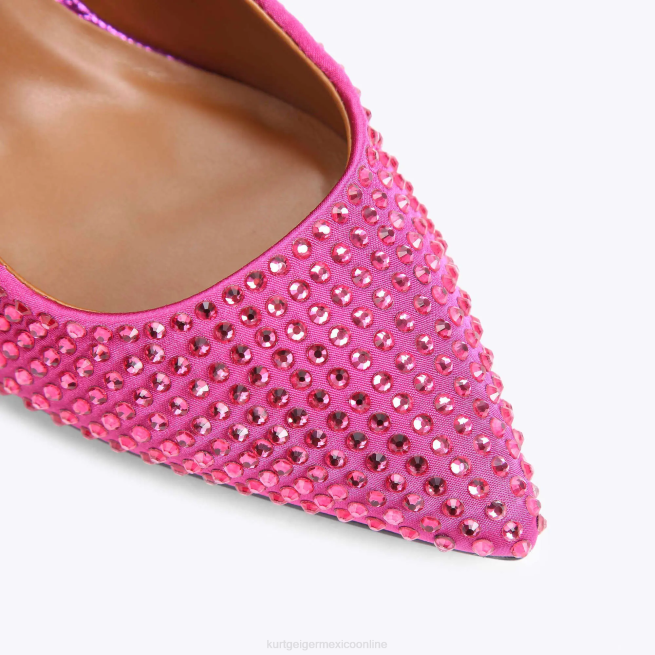 Kurt Geiger cristal duque de londres BL0H418 | calzados fucsia mujer