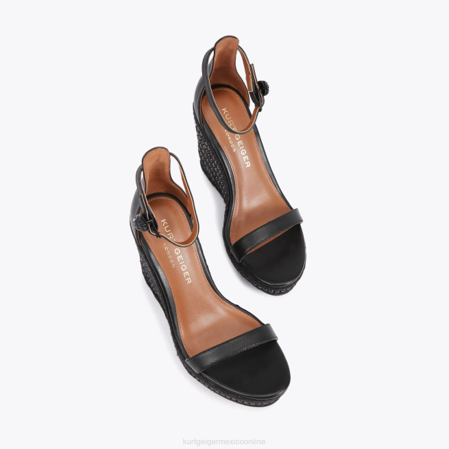 Kurt Geiger cuña de Shoreditch de Londres BL0H437 | calzados negro mujer