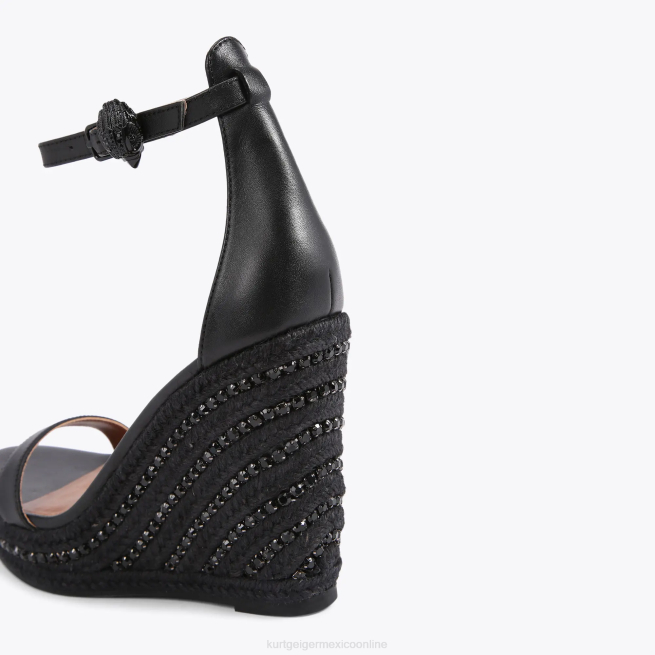 Kurt Geiger cuña de Shoreditch de Londres BL0H437 | calzados negro mujer