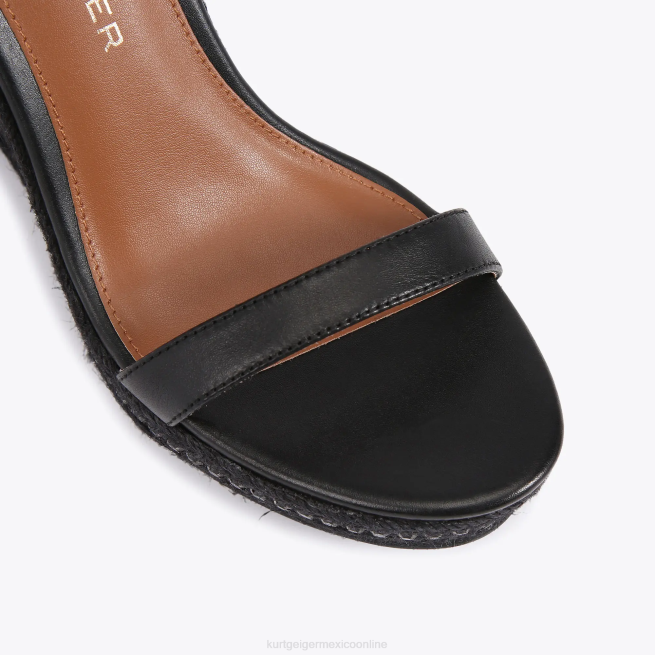 Kurt Geiger cuña de Shoreditch de Londres BL0H437 | calzados negro mujer