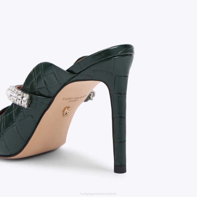 Kurt Geiger duque de londres BL0H422 | calzados verde oscuro mujer