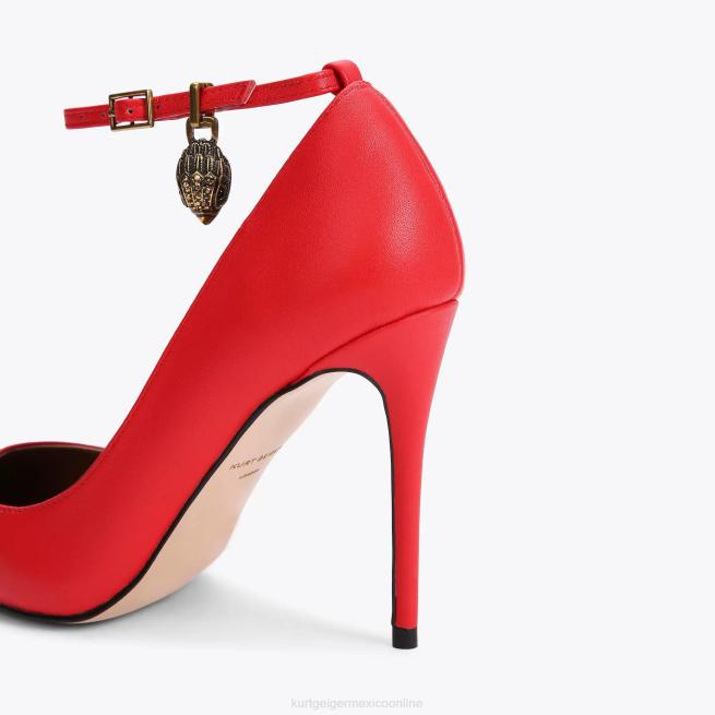 Kurt Geiger estilete de Shoreditch de Londres BL0H665 | calzados rojo mujer
