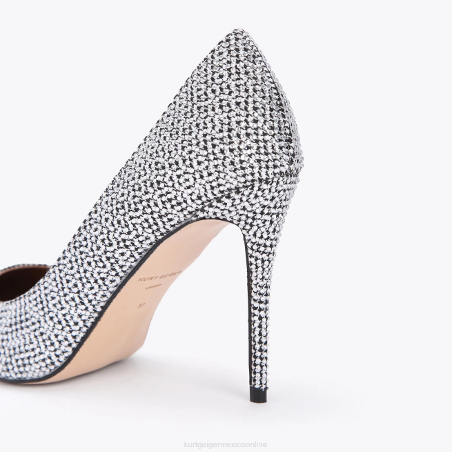 Kurt Geiger londres belgravia BL0H321 | calzados plata mujer