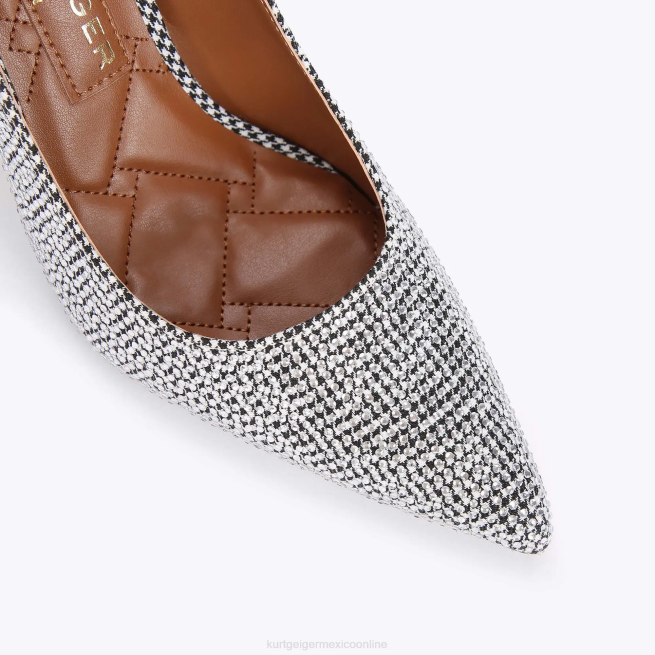 Kurt Geiger londres belgravia BL0H321 | calzados plata mujer