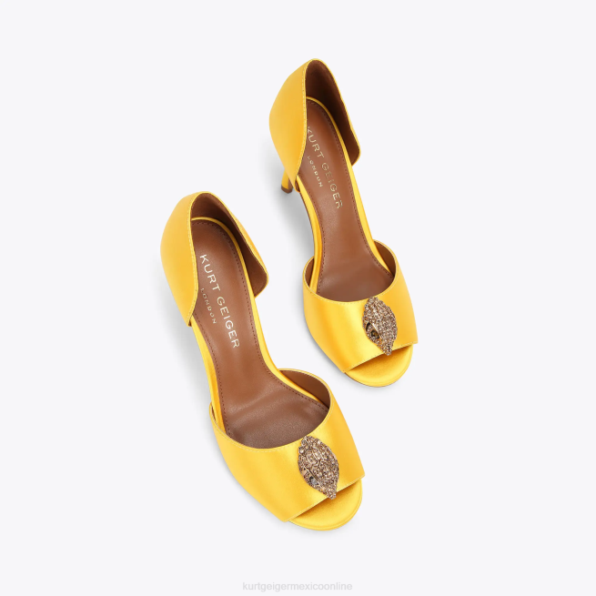 Kurt Geiger londres kensington d'orsay BL0H343 | calzados amarillo mujer