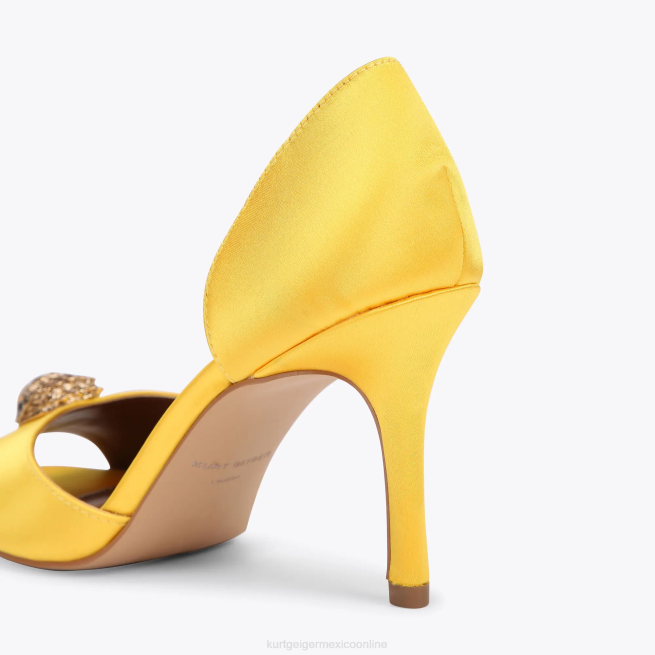 Kurt Geiger londres kensington d'orsay BL0H343 | calzados amarillo mujer