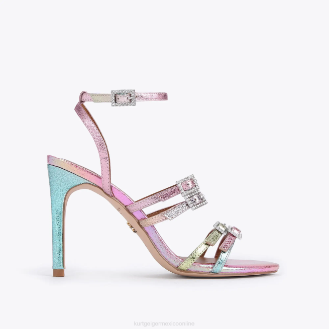 Kurt Geiger pierra londres BL0H377 | calzados combinación rosa mujer