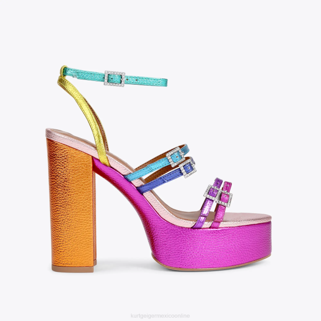 Kurt Geiger plataforma alta londres pierra BL0H161 | calzados multi/otro mujer