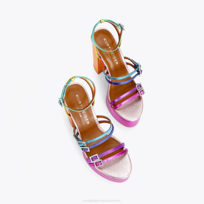 Kurt Geiger plataforma alta londres pierra BL0H161 | calzados multi/otro mujer