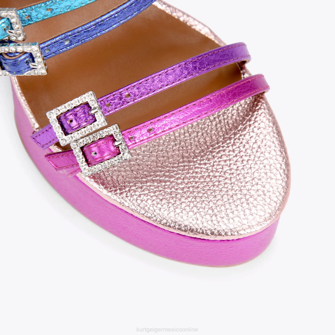 Kurt Geiger plataforma alta londres pierra BL0H161 | calzados multi/otro mujer