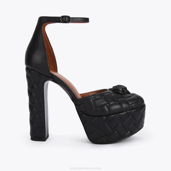 Kurt Geiger plataforma kensington de londres BL0H347 | calzados negro mujer