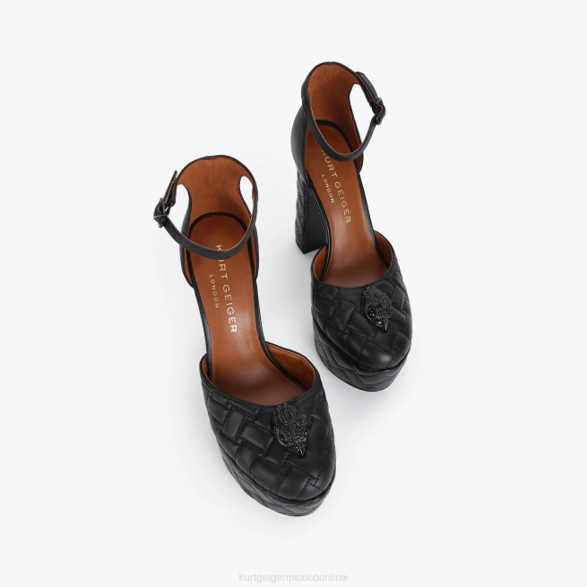 Kurt Geiger plataforma kensington de londres BL0H347 | calzados negro mujer