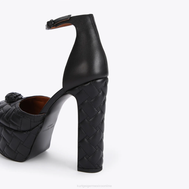 Kurt Geiger plataforma kensington de londres BL0H347 | calzados negro mujer