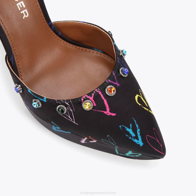 Kurt Geiger plataforma octavia de londres BL0H409 | calzados negro otro mujer