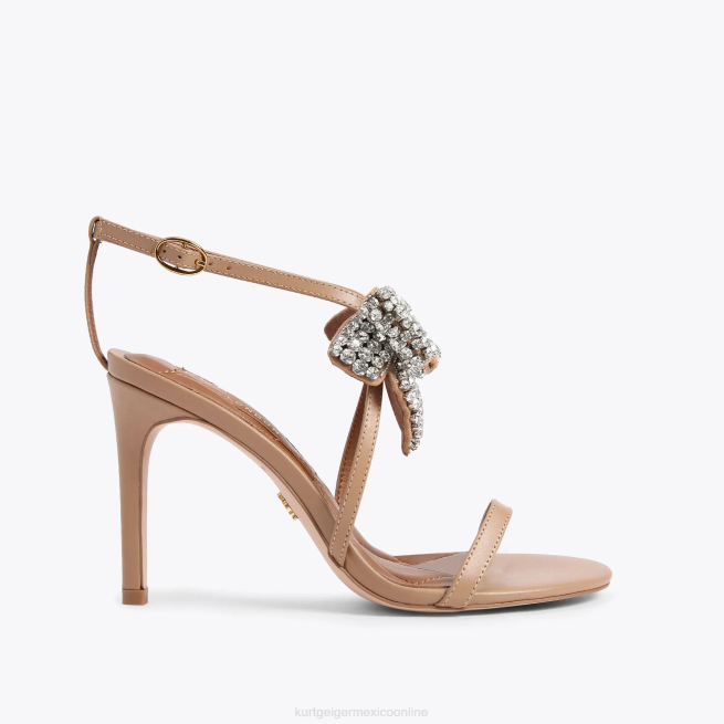 Kurt Geiger sandalia con lazo london bromley 95 BL0H336 | calzados camello mujer