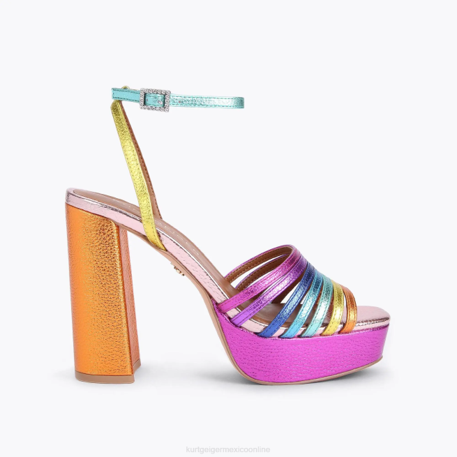 Kurt Geiger sandalia con plataforma london pierra BL0H193 | calzados multi/otro mujer