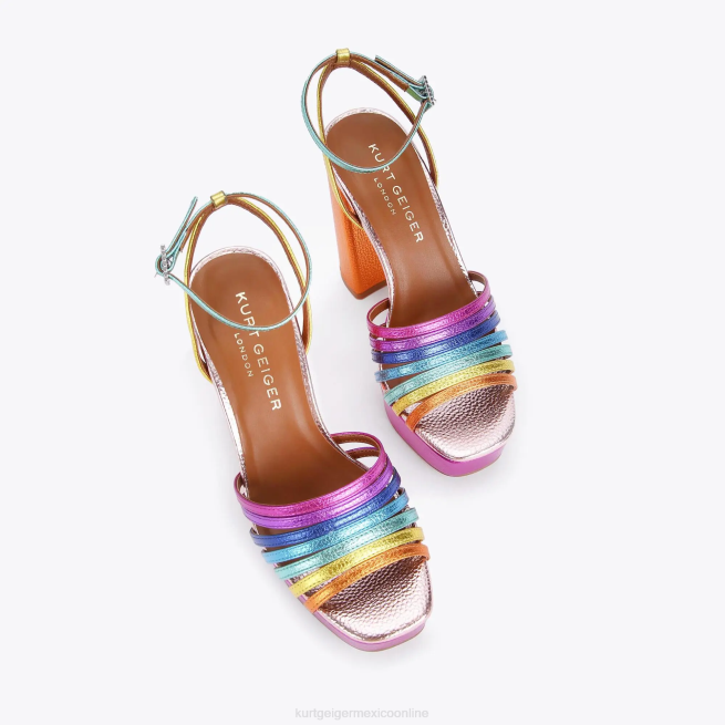 Kurt Geiger sandalia con plataforma london pierra BL0H193 | calzados multi/otro mujer