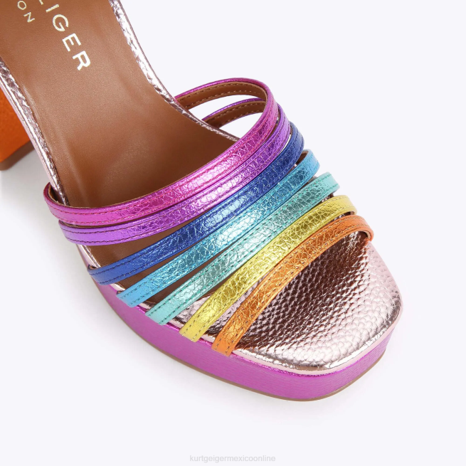 Kurt Geiger sandalia con plataforma london pierra BL0H193 | calzados multi/otro mujer