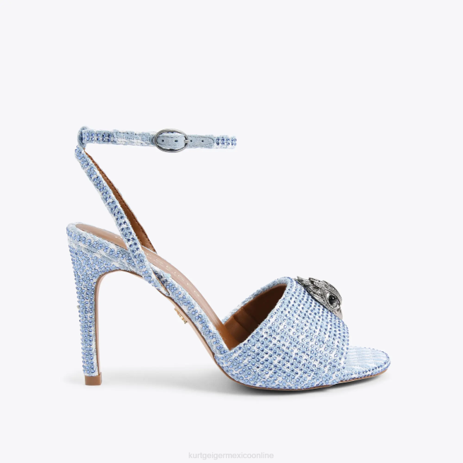 Kurt Geiger sandalia kensington londres BL0H670 | calzados azul medio mujer