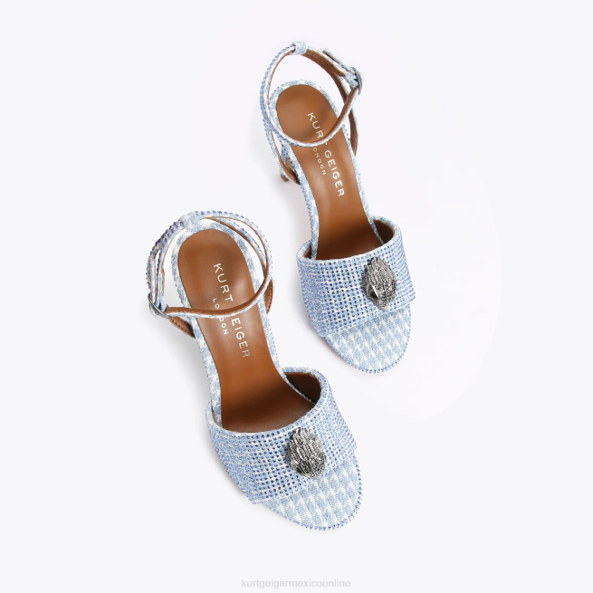 Kurt Geiger sandalia kensington londres BL0H670 | calzados azul medio mujer