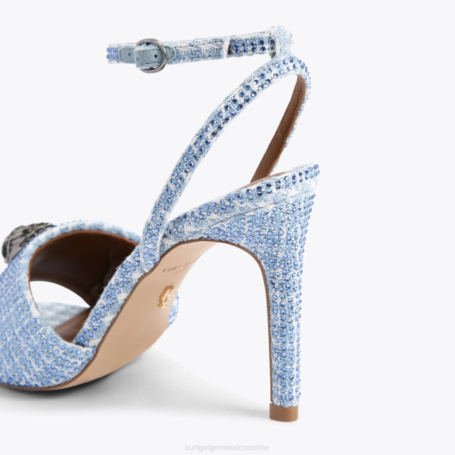 Kurt Geiger sandalia kensington londres BL0H670 | calzados azul medio mujer