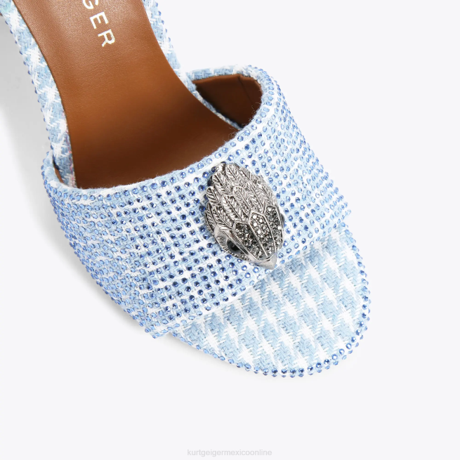 Kurt Geiger sandalia kensington londres BL0H670 | calzados azul medio mujer