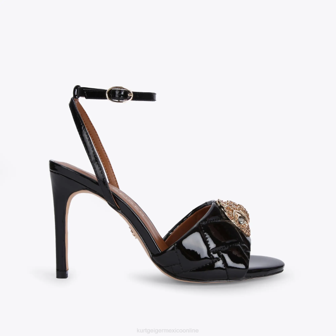Kurt Geiger sandalia kensington londres BL0H671 | calzados negro mujer