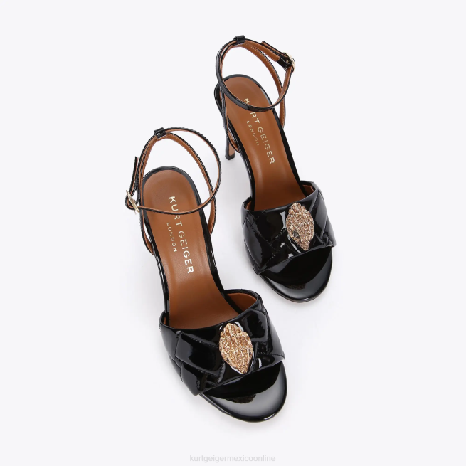 Kurt Geiger sandalia kensington londres BL0H671 | calzados negro mujer